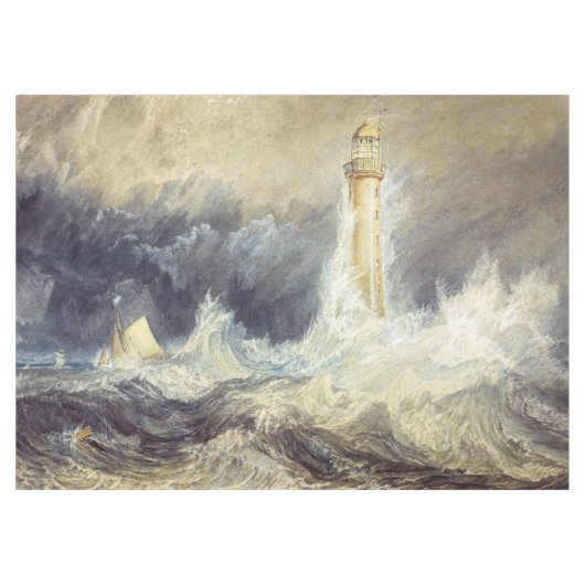 William Turner - Bell Rock Lighthouse Tafelkleed (Voorkant (Horizontaal))
