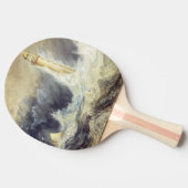 William Turner - Bell Rock Lighthouse Tafeltennisbatje (Zijkant)