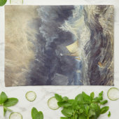 William Turner - Bell Rock Lighthouse Theedoek (Gevouwen)