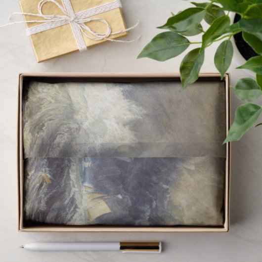 William Turner - Bell Rock Lighthouse Tissuepapier (Geschenk)