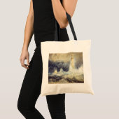 William Turner - Bell Rock Lighthouse Tote Bag (Voorkant (product))
