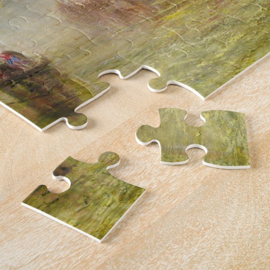 William Turner - Benadering van Venetië Legpuzzel (Zijkant)