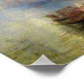 William Turner - Benadering van Venetië Poster (Hoek)