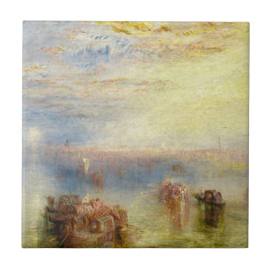 William Turner - Benadering van Venetië Tegeltje