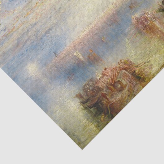 William Turner - Benadering van Venetië Tissuepapier (Detail)