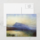 William Turner-Blue Rigi Lake Lucerne Sunrise Briefkaart (Voorkant / Achterkant)