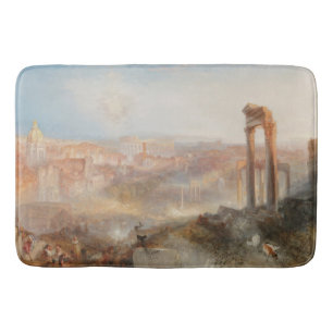 William Turner British - Modern Rome-Campo Vaccino Badmat