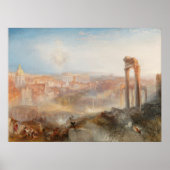 William Turner British - Modern Rome-Campo Vaccino Poster (Voorkant)