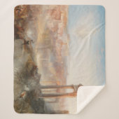 William Turner British - Modern Rome-Campo Vaccino Sherpa Deken (Voorkant)