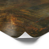 William Turner Caligula's Palace en brug Perfect Poster (Hoek)