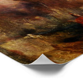 William Turner - De Bezoek aan het Graf Poster (Hoek)