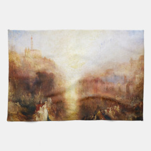 William Turner - De Bezoek aan het Graf Theedoek
