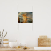 William Turner - De brand van het Parlement Poster (Keuken)