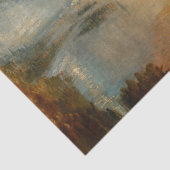 William Turner - De brand van het Parlement Tissuepapier (Detail)