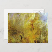 william turner - de engel , die in de zon staat briefkaart (Voorkant / Achterkant)