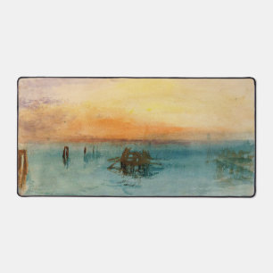 William Turner - De lagune bij Venetië bij zonsond Bureaumat