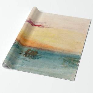 William Turner - De lagune bij Venetië bij zonsond Cadeaupapier