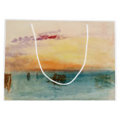 William Turner - De lagune nabij Venetië op zonson Groot Cadeauzakje (Achterkant)