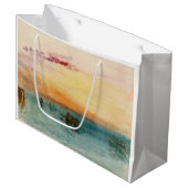 William Turner - De lagune nabij Venetië op zonson Groot Cadeauzakje (Voorkant Gekanteld)