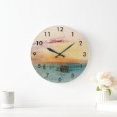 William Turner - De lagune nabij Venetië op zonson Grote Klok (Huis)