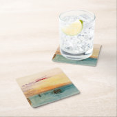 William Turner - De lagune nabij Venetië op zonson Kartonnen Onderzetters (Insitu)