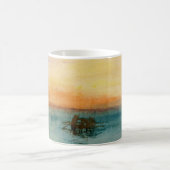 William Turner - De lagune nabij Venetië op zonson Koffiemok (Center)