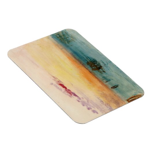 William Turner - De lagune nabij Venetië op zonson Magneet (Rechterzijde)