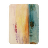 William Turner - De lagune nabij Venetië op zonson Magneet (Verticaal)