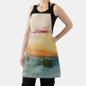 William Turner - De lagune nabij Venetië op zonson Schort (Insitu)