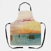 William Turner - De lagune nabij Venetië op zonson Schort (Voorkant)