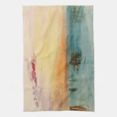 William Turner - De lagune nabij Venetië op zonson Theedoek (Verticaal)