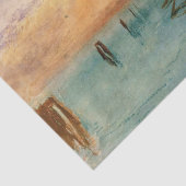 William Turner - De lagune nabij Venetië op zonson Tissuepapier (Detail)