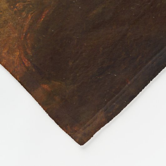 William Turner - De verbranding van het Parlement Fleece Deken (Hoek)