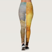 William Turner - De verbranding van het Parlement Leggings (Achterkant)