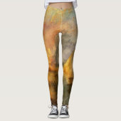 William Turner - De verbranding van het Parlement Leggings (Voorkant)