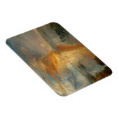 William Turner - De verbranding van het Parlement Magneet (Rechterzijde)