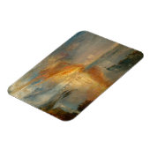 William Turner - De verbranding van het Parlement Magneet (Linkerzijde)