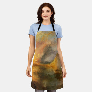 William Turner - De verbranding van het Parlement Schort