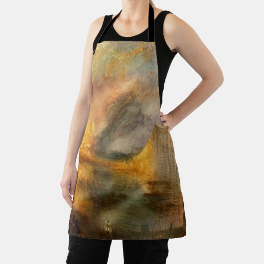 William Turner - De verbranding van het Parlement Schort (Insitu)