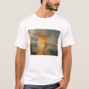 William Turner - De verbranding van het Parlement T-shirt