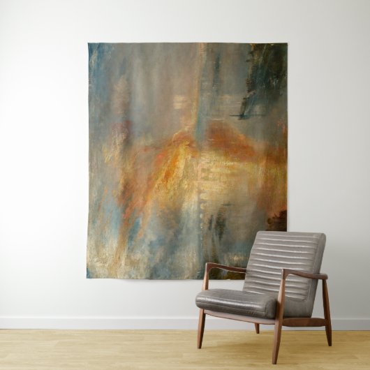 William Turner - De verbranding van het Parlement Wandkleed (In situ)