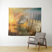 William Turner - De verbranding van het Parlement Wandkleed (In Situ (horizontaal))