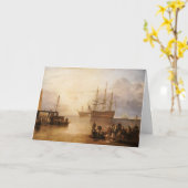 William Turner - de zon die door damp plaatst Kaart (Gele Bloem)