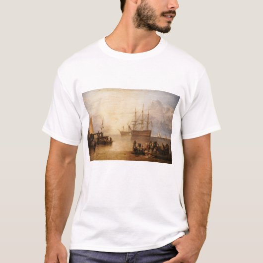 William Turner - de zon die door damp plaatst T-shirt (Voorkant)