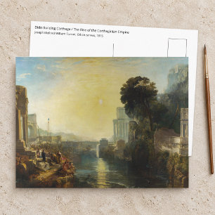 William Turner - Dido bouwt Carthago Briefkaart