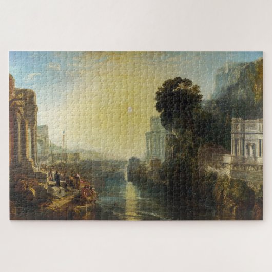 William Turner - Dido bouwt Carthago Legpuzzel (Horizontaal)