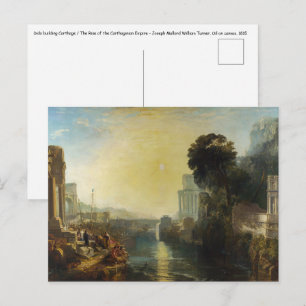 William Turner - Dido gebouw Carthago Briefkaart