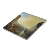 William Turner - Dido gebouw Carthago Tegeltje (Zijkant)