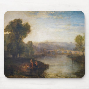 William Turner - Gezicht op Richmond Hill en brug Muismat