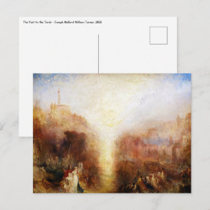 William Turner - Het bezoek aan de Tomb Briefkaart